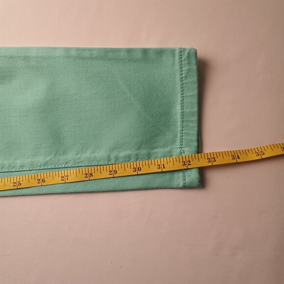 NWT Sixty Nine Jeans Size 29/8 Low Rise Skinny Leg Mint Green Color - Picture 9 of 10